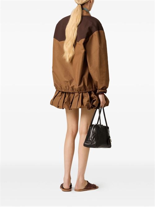 Blouson in vichy check MIU MIU | ML150919OSF0QB7